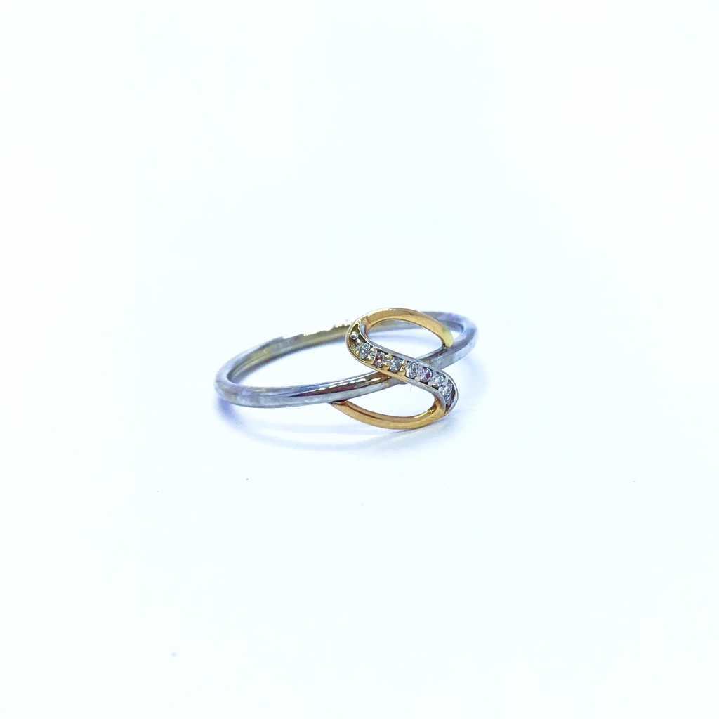 Real diamond fancy s letter ring - Image 2