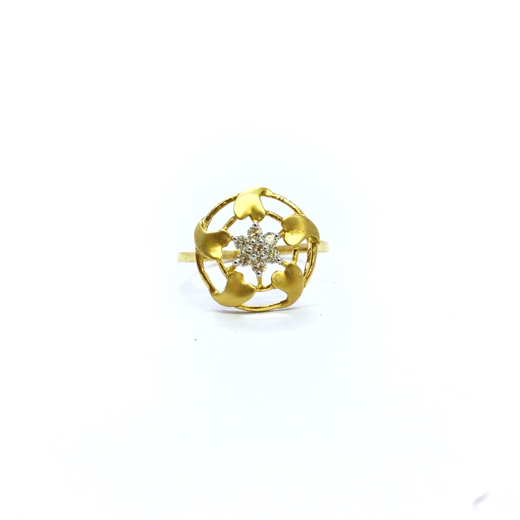 REAL DIAMOND FANCY RING