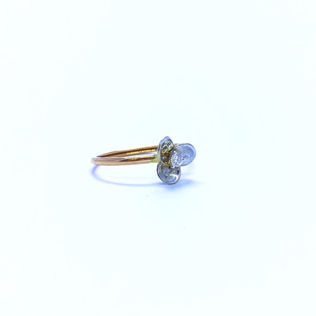 DESIGNING REAL DIAMOND FANCY ROSE DIAMOND RING - Image 2