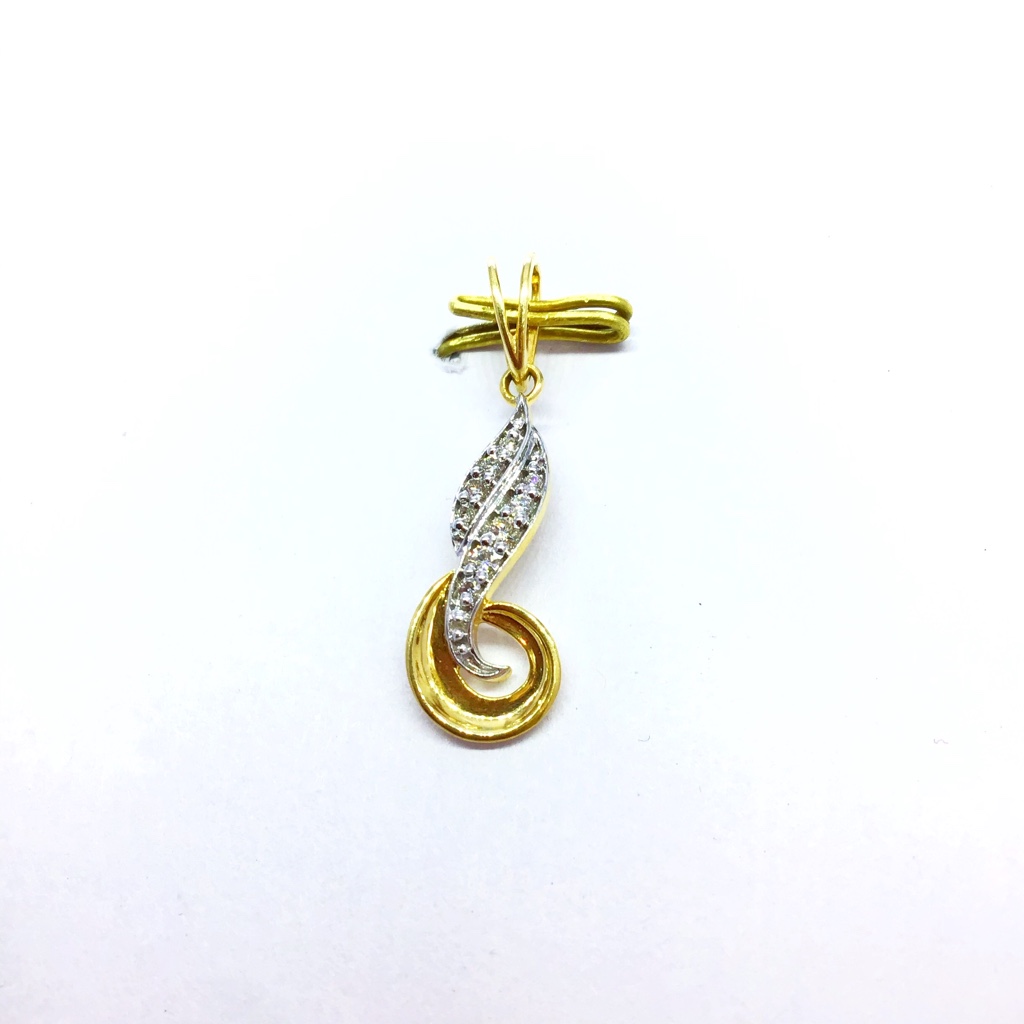 DESIGNING FANCY REAL DIAMOND PENDANT