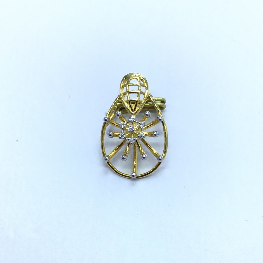 FANCY REAL DIAMOND PENDANT FOR LADIES