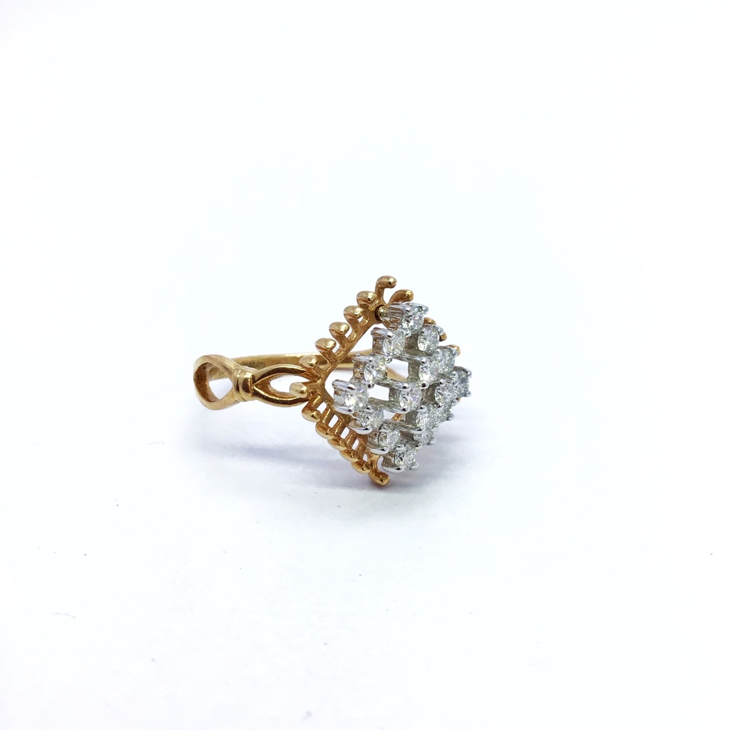 DESIGNING FANCY REAL DIAMOND RING - Image 3