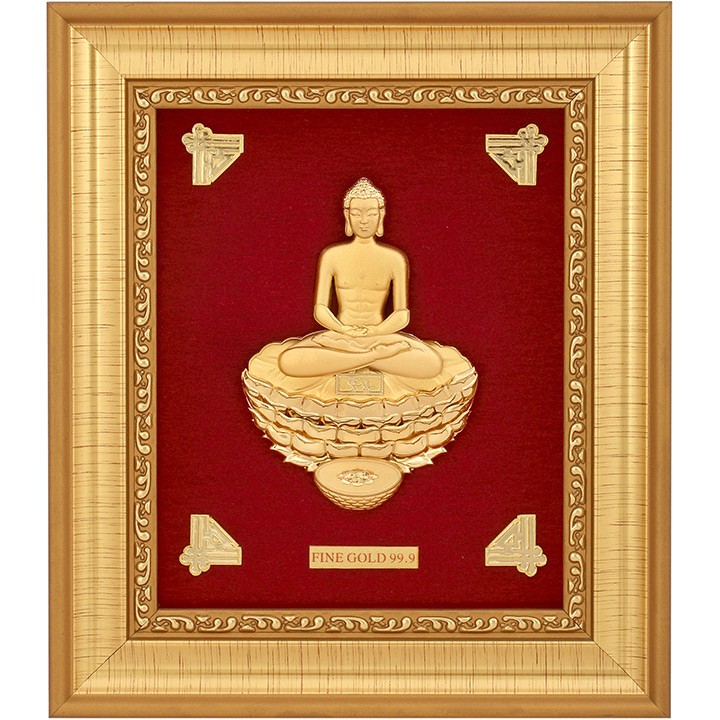MAHAVIRJI 999 GOLD FRAME