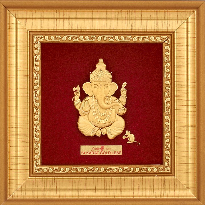 GANESHJI 999 GOLD FRAME