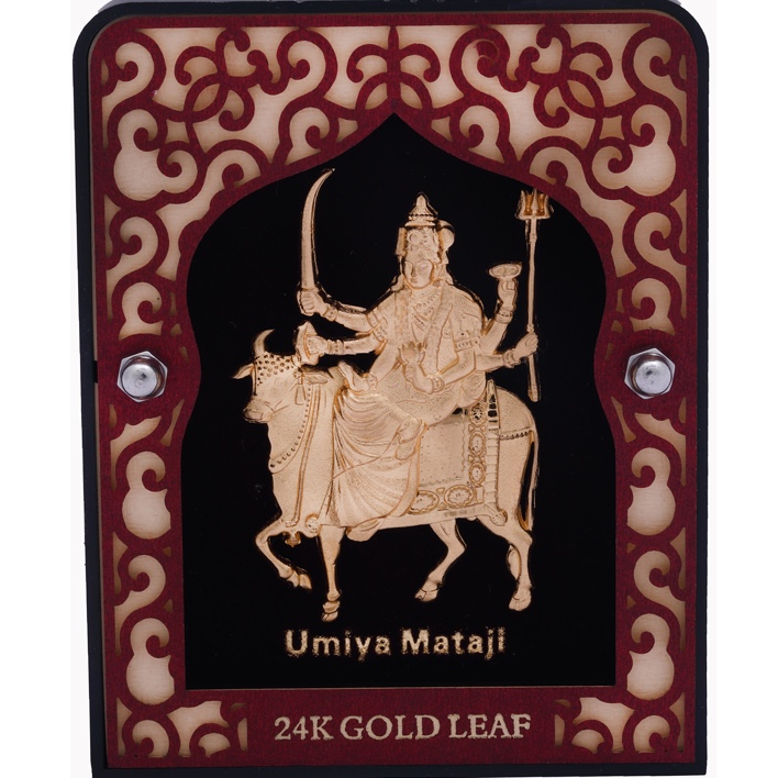 999 GOLD UMIYA MATAJI FRAME