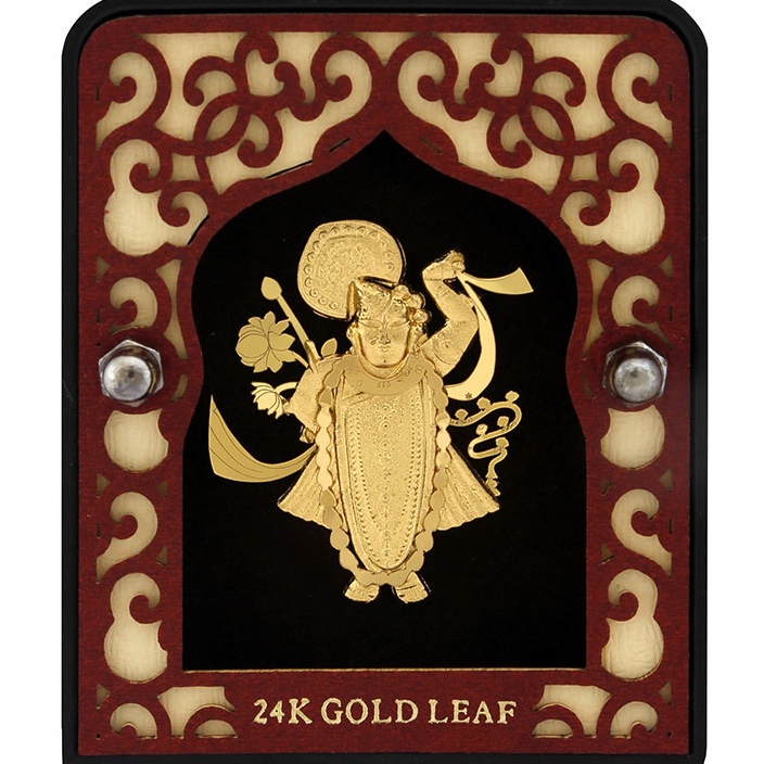 999 GOLD SHREENATHJI FRAME