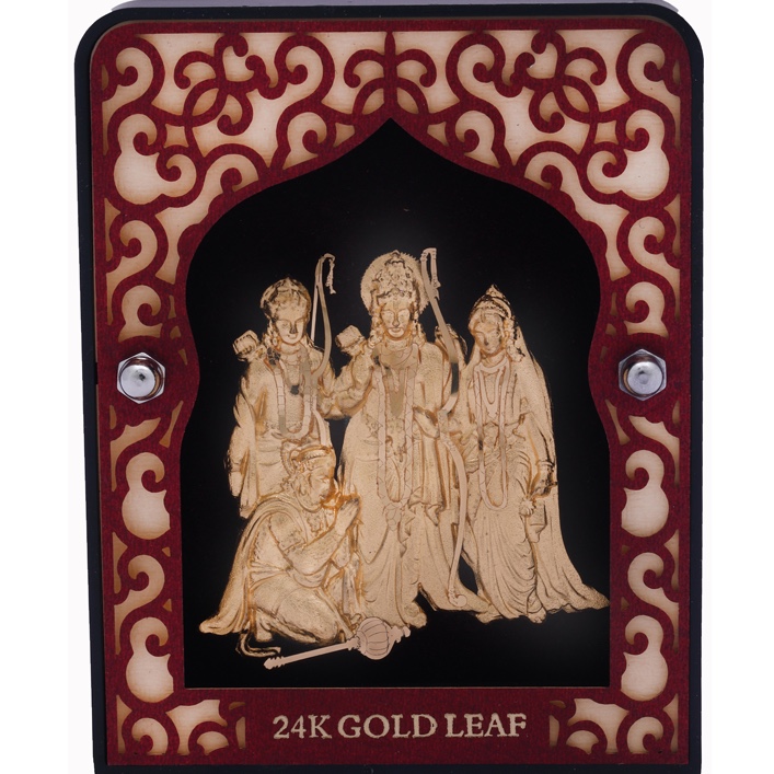 999 GOLD SHREE RAMJI FRAME