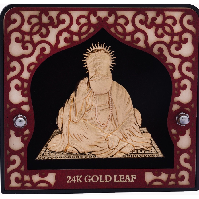 999 GOLD SHIKHISM FRAME
