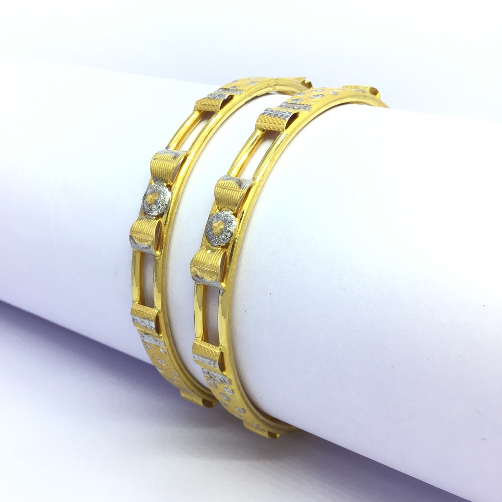 FANCY GOLD BANGLES FOR LADIES