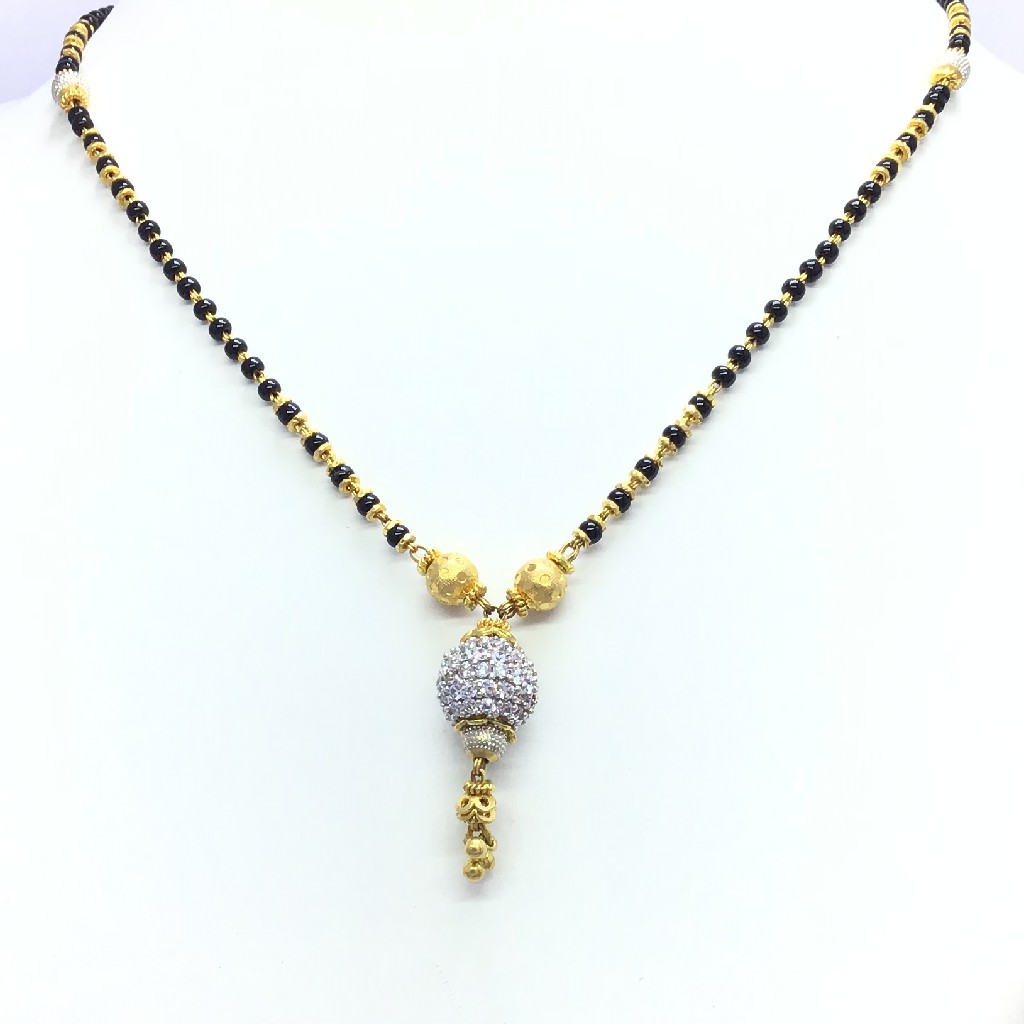 FANCY GOLD MANGALSUTRA DOKIYA