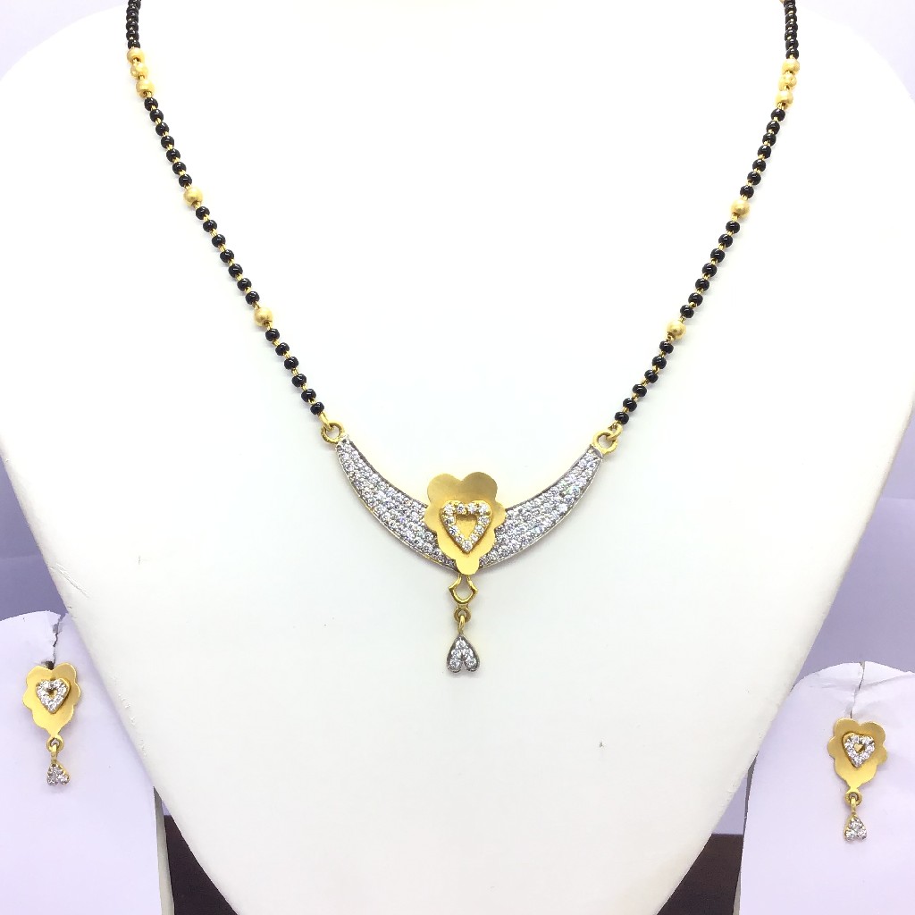 DESIGNING MATTE POLISHED FANCY MANGALSUTRA