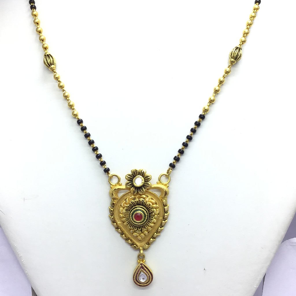 DESIGNING FANCY JADTAR GOLD MANGALSUTRA