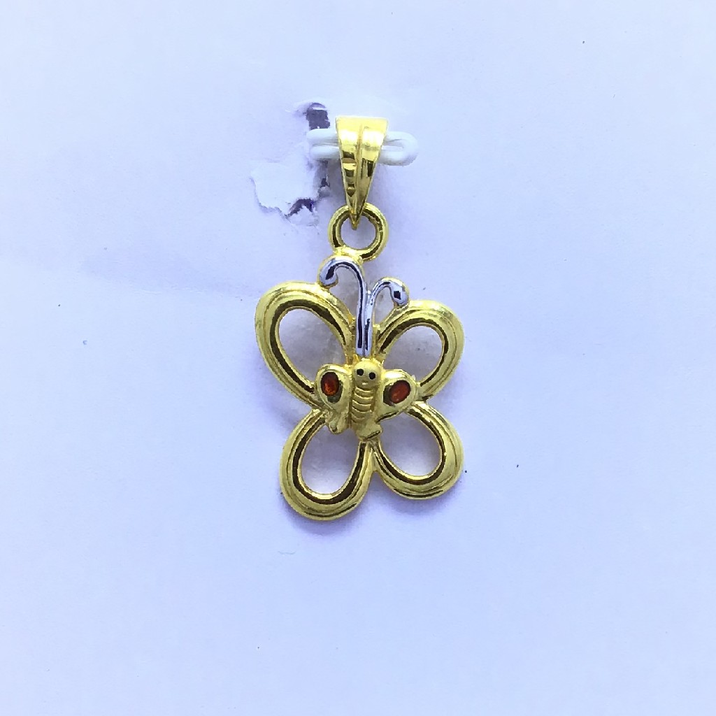 BUTTERFLY FANCY GOLD PENDANT