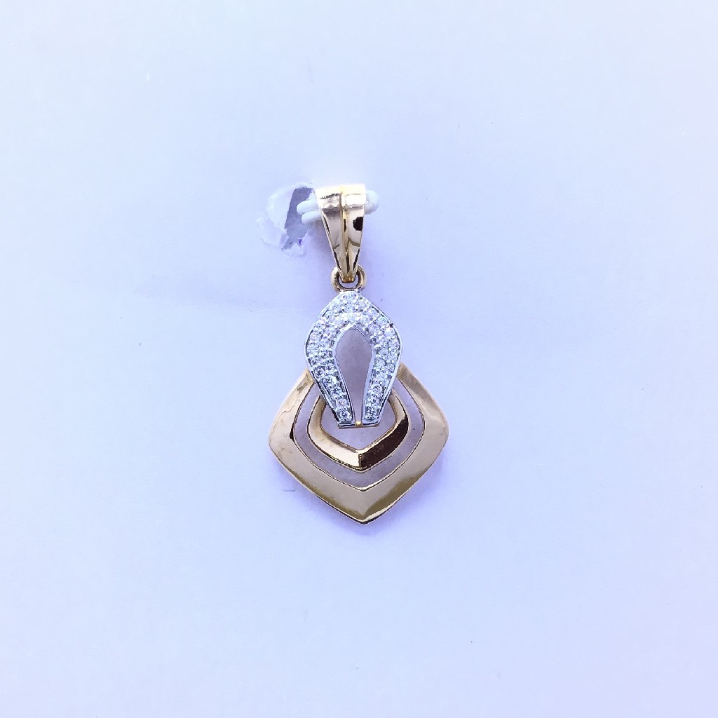 FANCY ROSE GOLD PENDANT