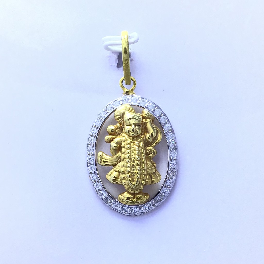 SHREENATHJI FANCY GOLD PENDANT