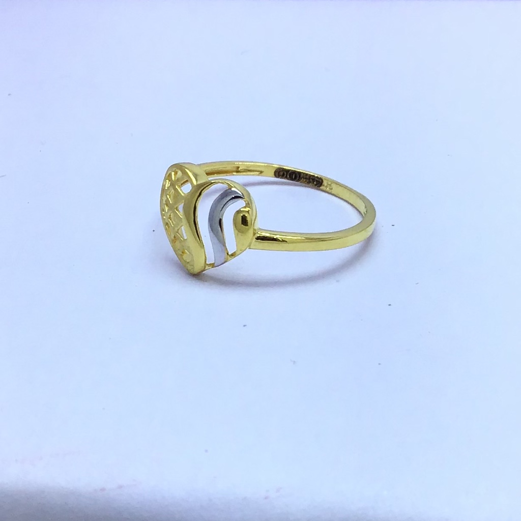 designing heart fancy gold ladies ring - Image 2
