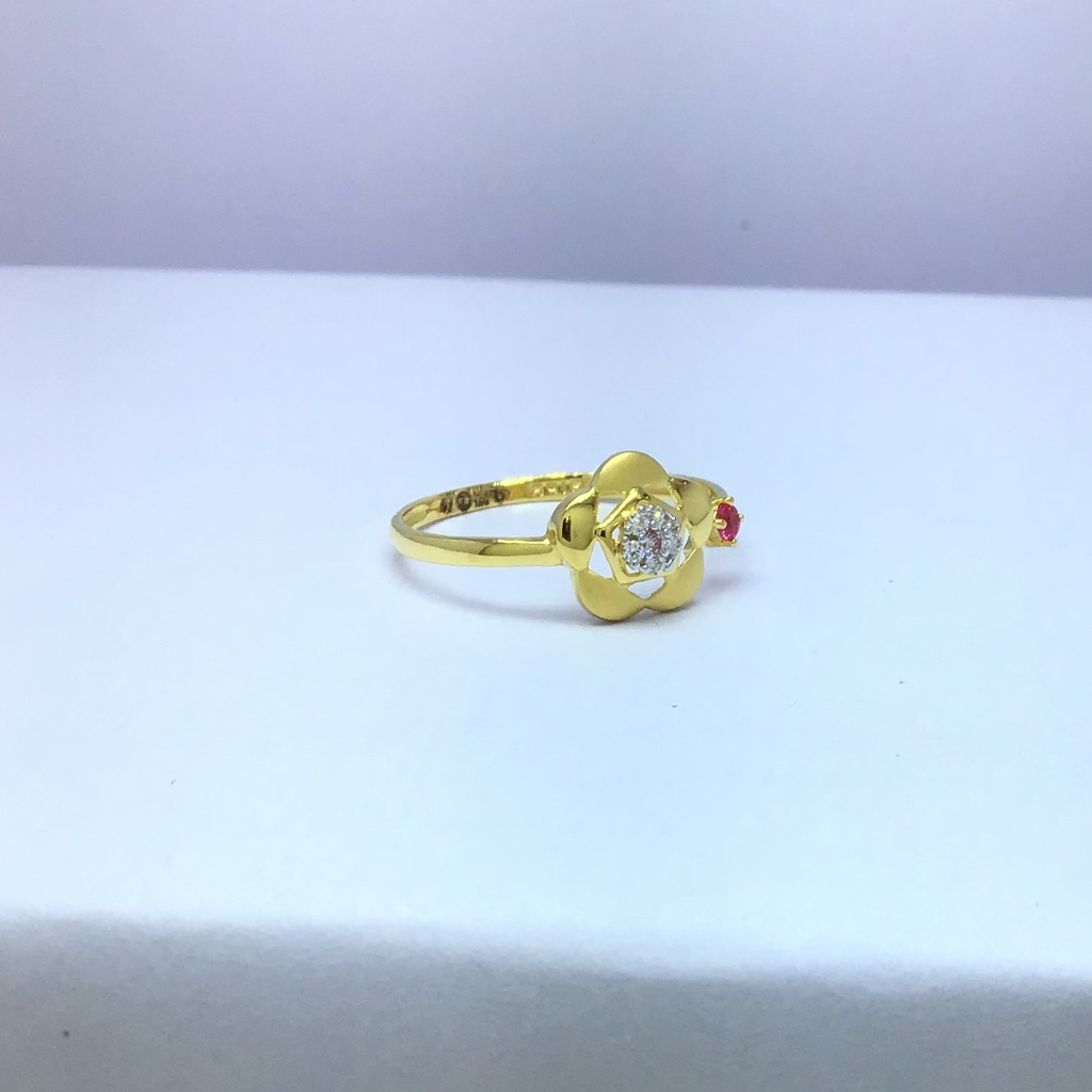 designing fancy star gold ladies ring - Image 5