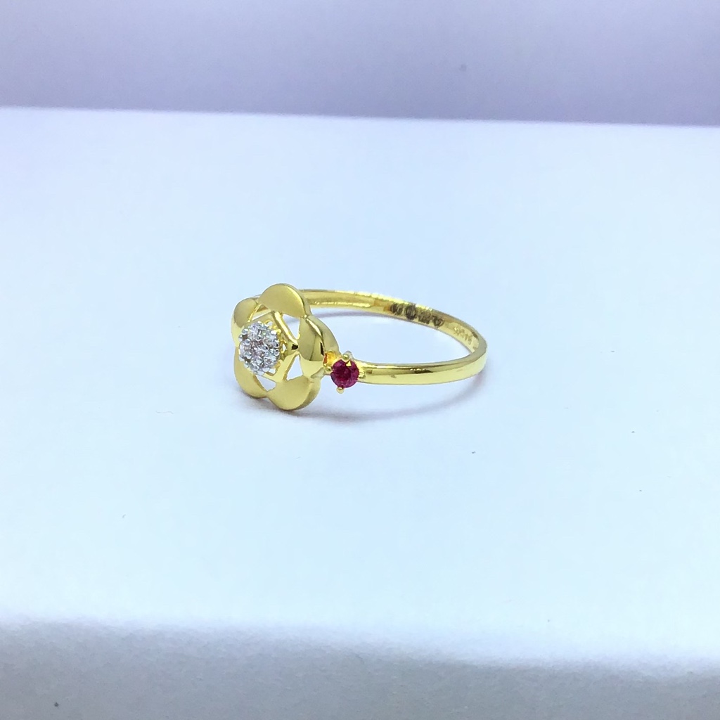 designing fancy star gold ladies ring - Image 4