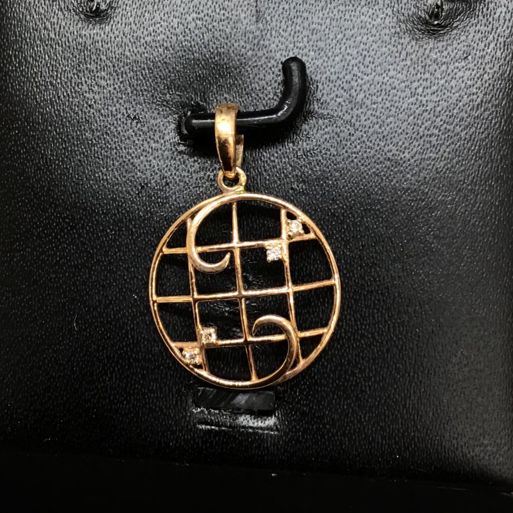 real diamond fancy pendant set - Image 3