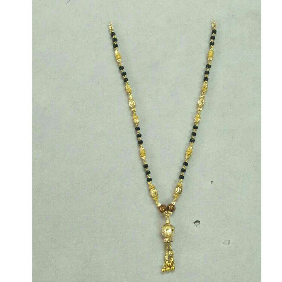 22kt/916 Gold Designer Single Line Mangalsutra