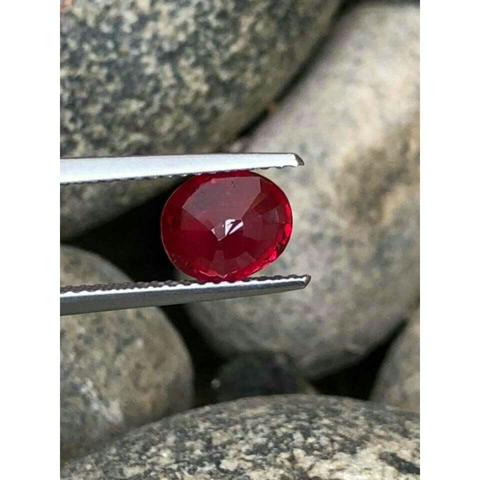 5ct oval red ruby-manek - Image 3