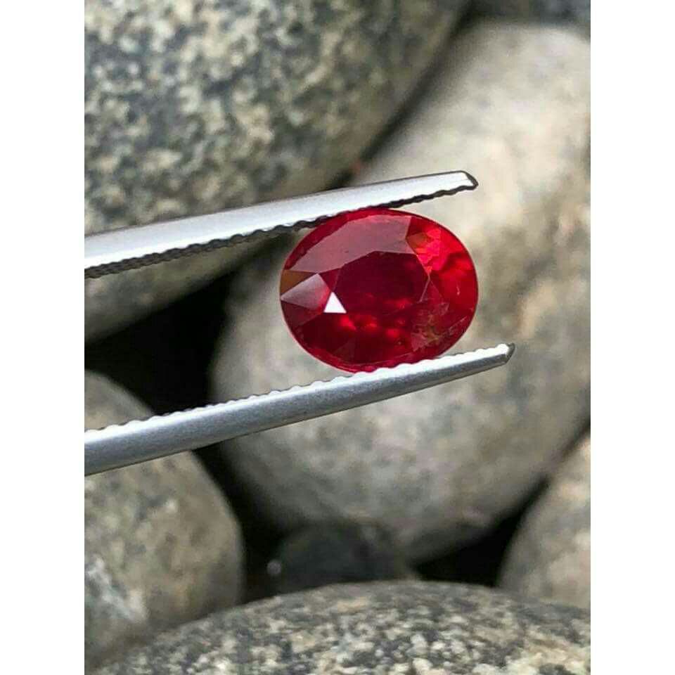 5ct oval red ruby-manek - Image 2