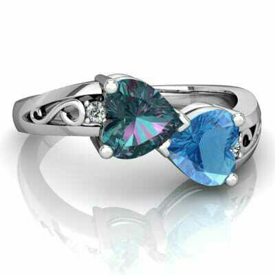 Sterling Silver Modern Ladies Ring
