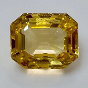 18.50ct octagonal yellow yellow-sapphire-pukhraj