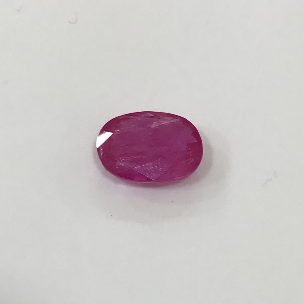 4.75ct oval red ruby-manek