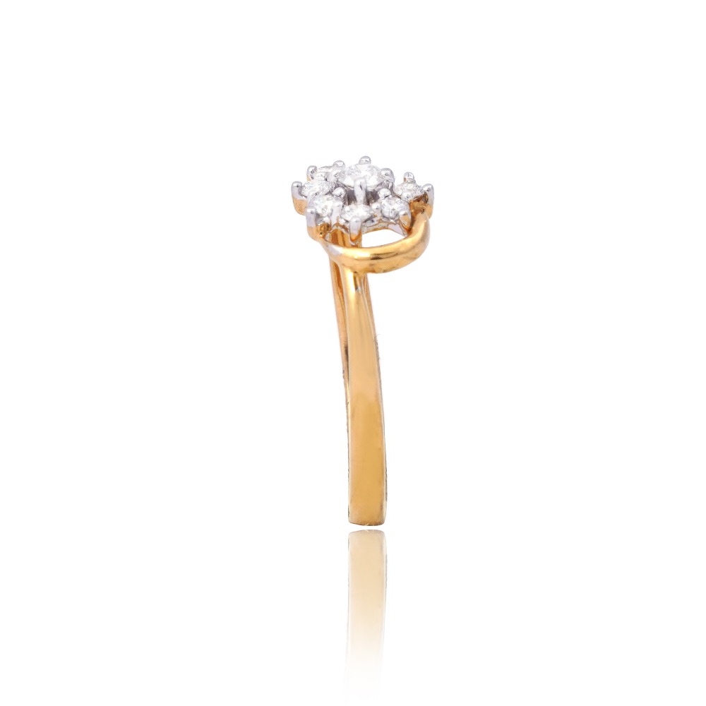 916 Gold Designer Ring - Image 2