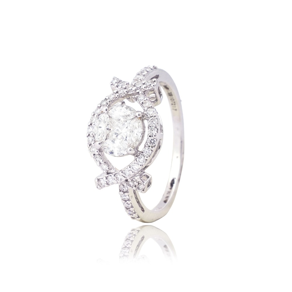 Fancy Diamond Ring For Women - Image 4