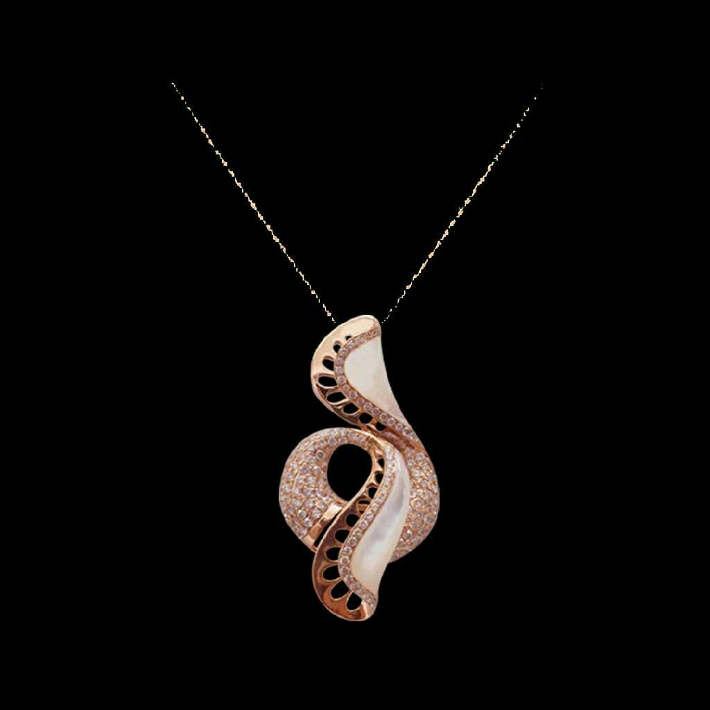 Antique Gold 916 Ladies Pendant