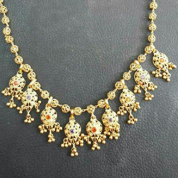 22kt Classic Gold Ladies Necklace