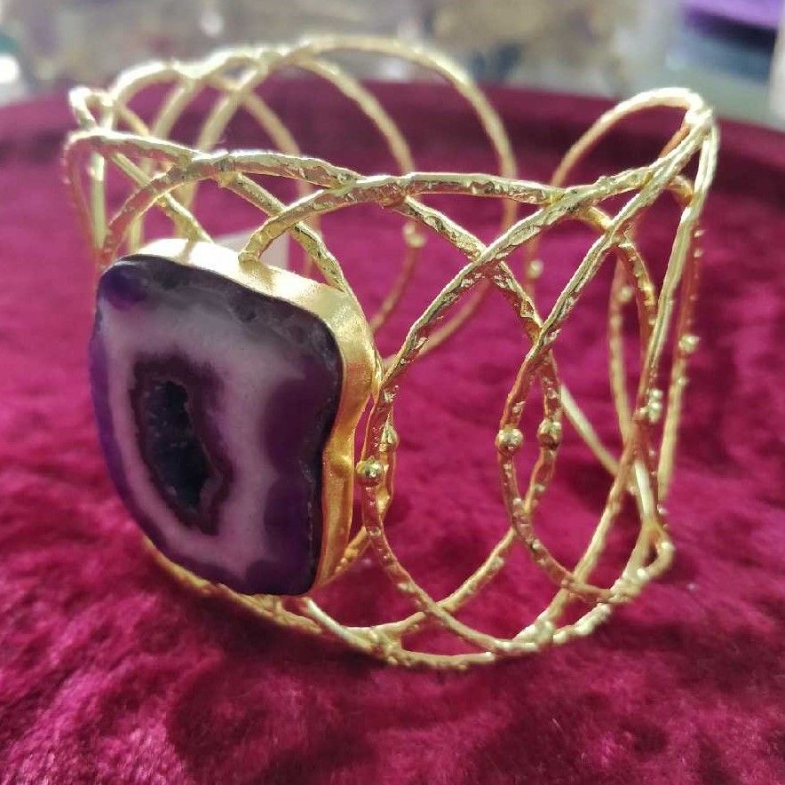 Antique Style Brass Bracelet
