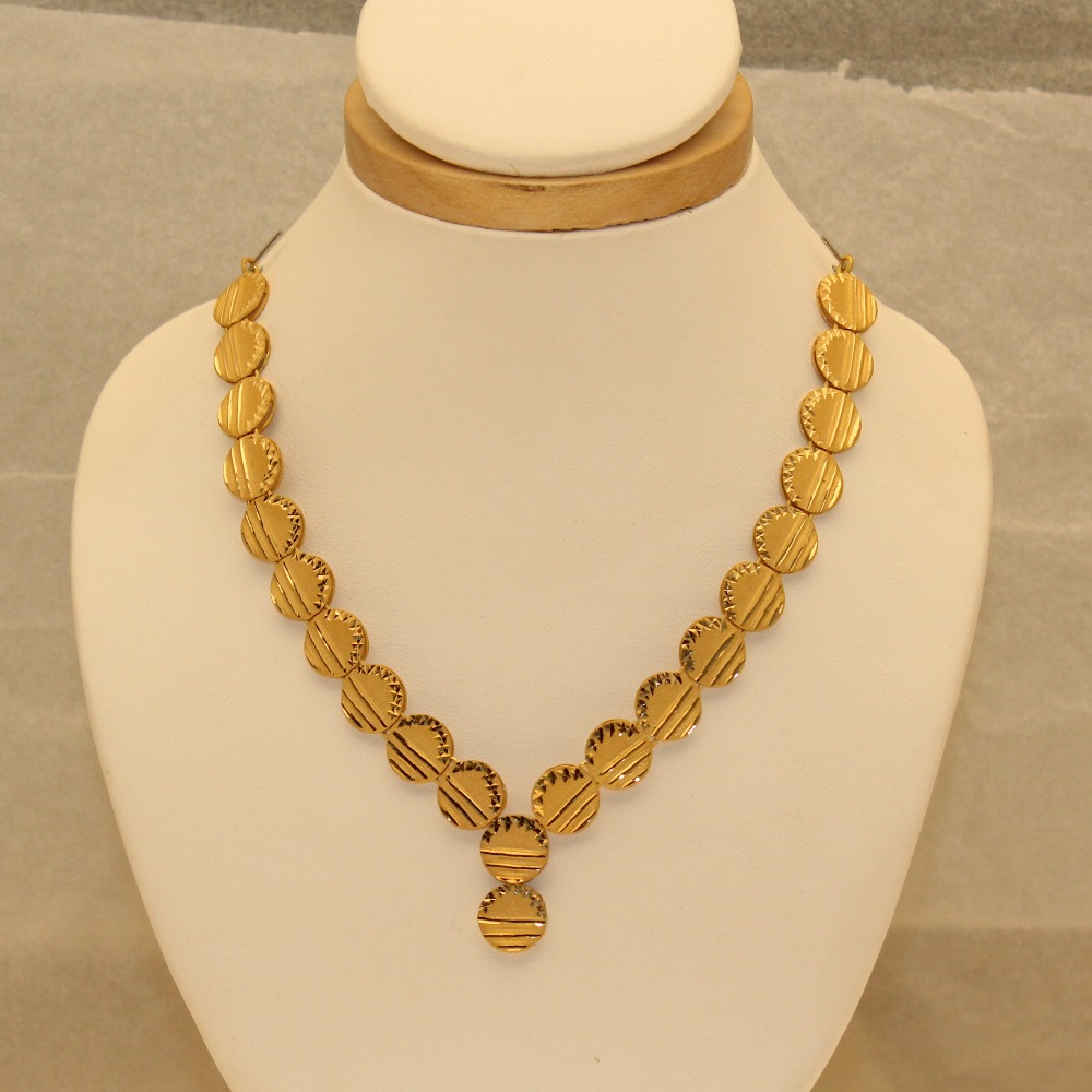 Classic 916 Gold ladies Necklace