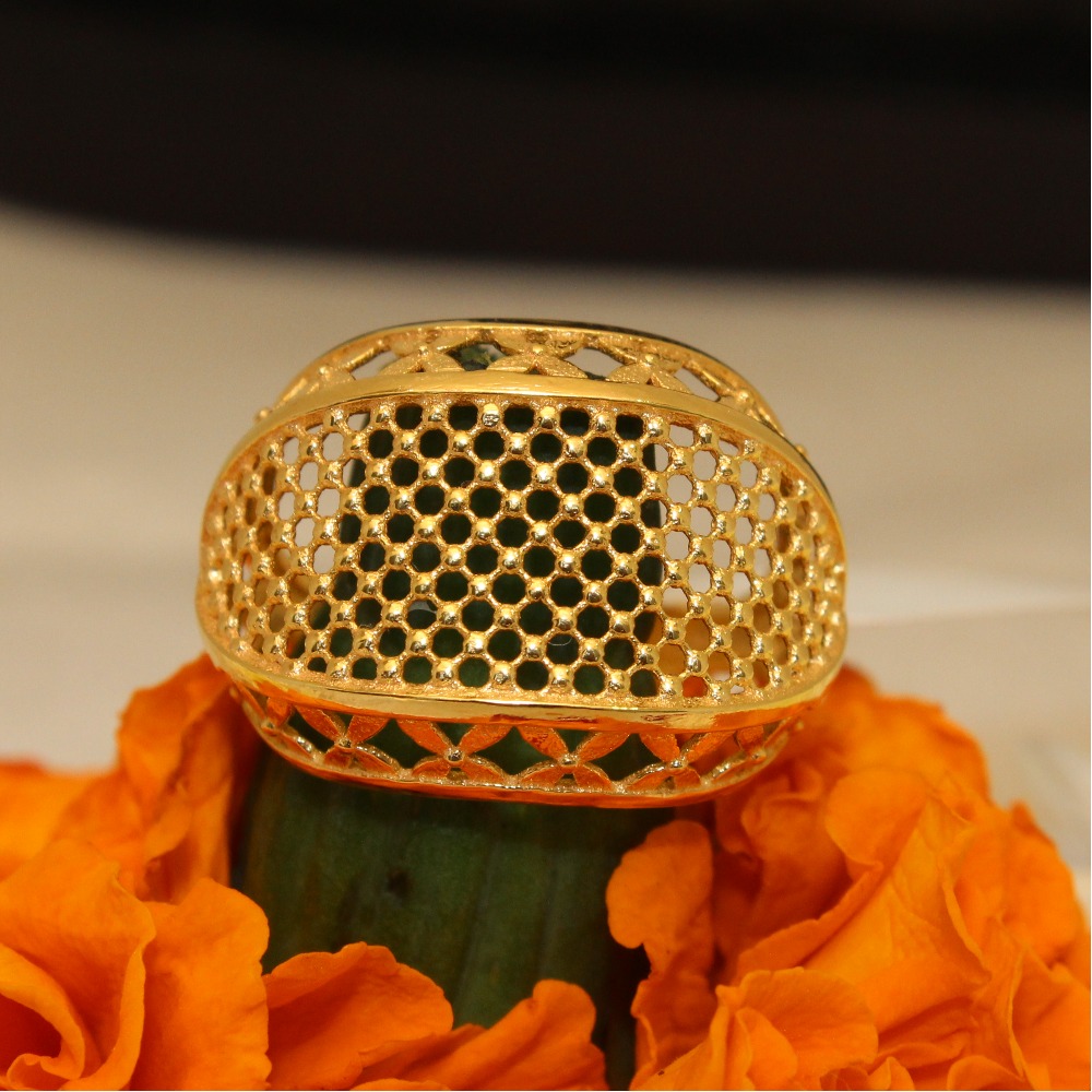 916 Yellow Gold Fashion Ring