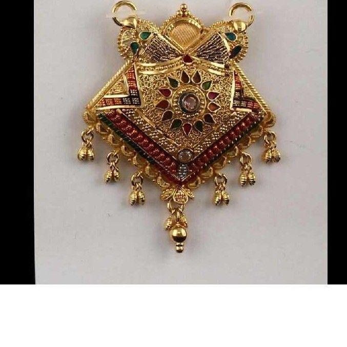 22KT Gold Designer pendant