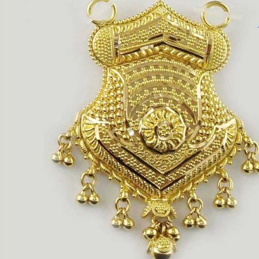 Antique 916 Gold Pendant