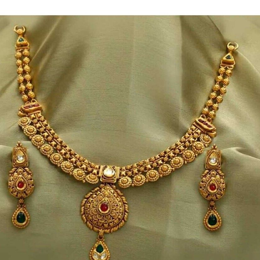 22kt Gold Fancy Necklace Set
