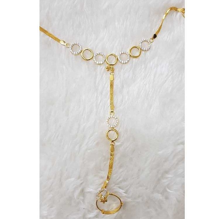 916 Stylish Gold Bridal Pocha