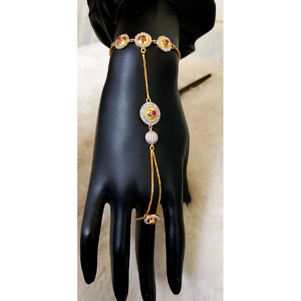 Delicate  916 Gold Ladies Hath Phool