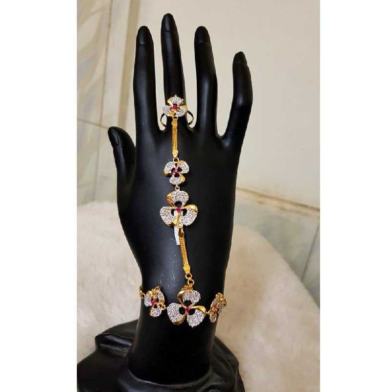 Flower Style 916 Gold Hath Phool