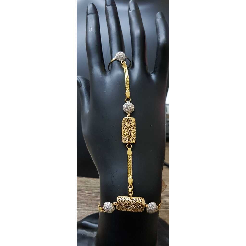 Stylish 916 Gold Hath Phool