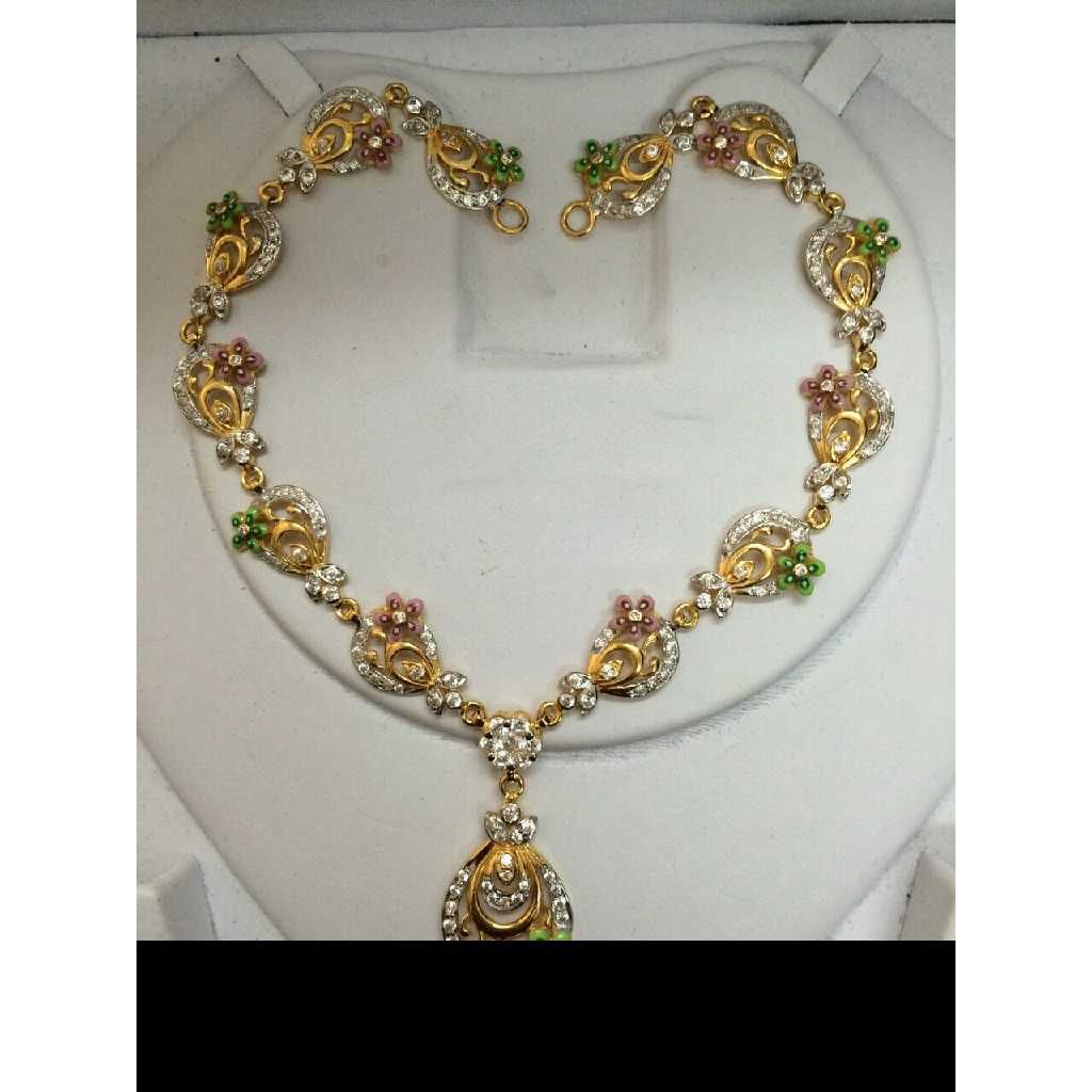 22KT Gold Fancy Necklace Set