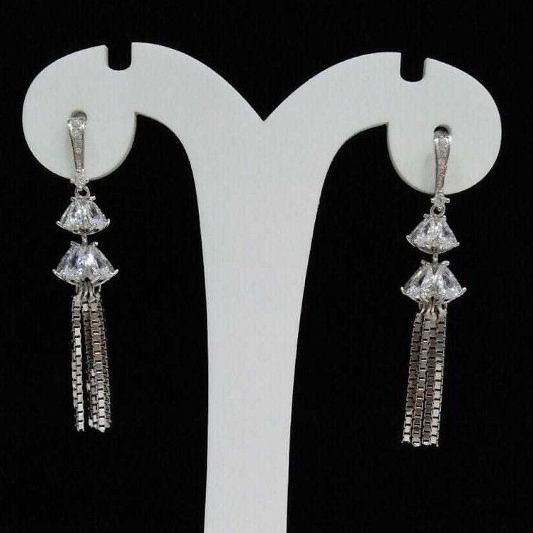 925 Silver Fashionable Ladies Earrings