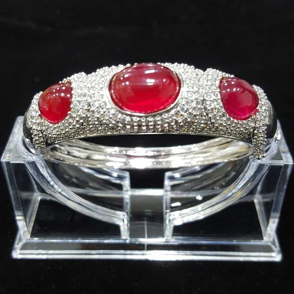 925 Silver Unique Ladies Bangle(Kada)