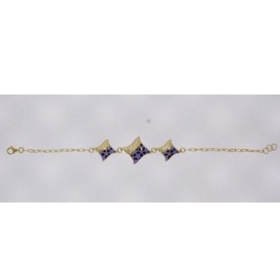 Light Weight 916 Gold Bracelet For Women