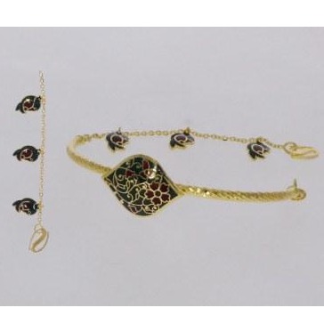 Delicate 916 Gold Ladies Bracelet