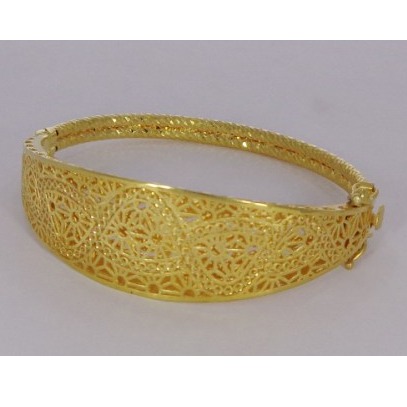 916 GOLD CNC TRADITIONAL BRACELET