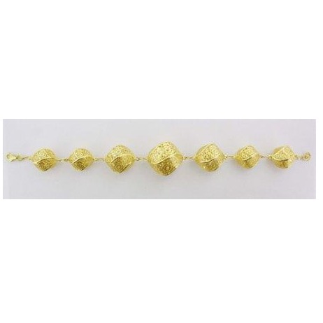 916 GOLD CNC TRADITIONAL BRACELET